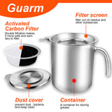 Kitchen activated carbon filter