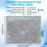 Replace the activated carbon filter in the fish tank