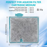 Replace the activated carbon filter in the fish tank